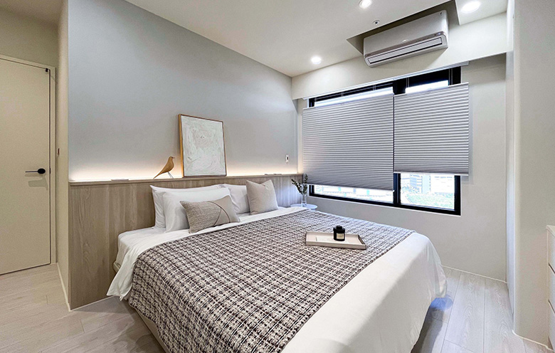 臥室設(shè)計,高級灰墻色